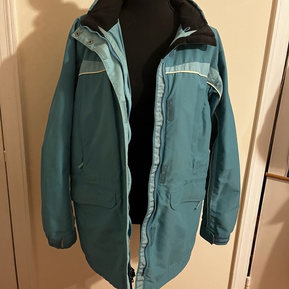 2-in-1 Turquoise Winter Coat - Picture 3 of 15